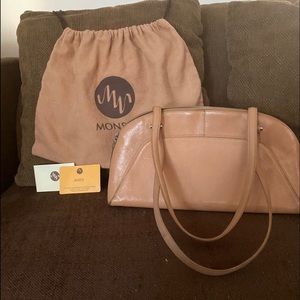 Monsac Genuine Leather Handbag Shoulder Bag